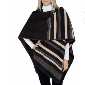 Ike Behar Ladies' Reversible Wrap with High Pile